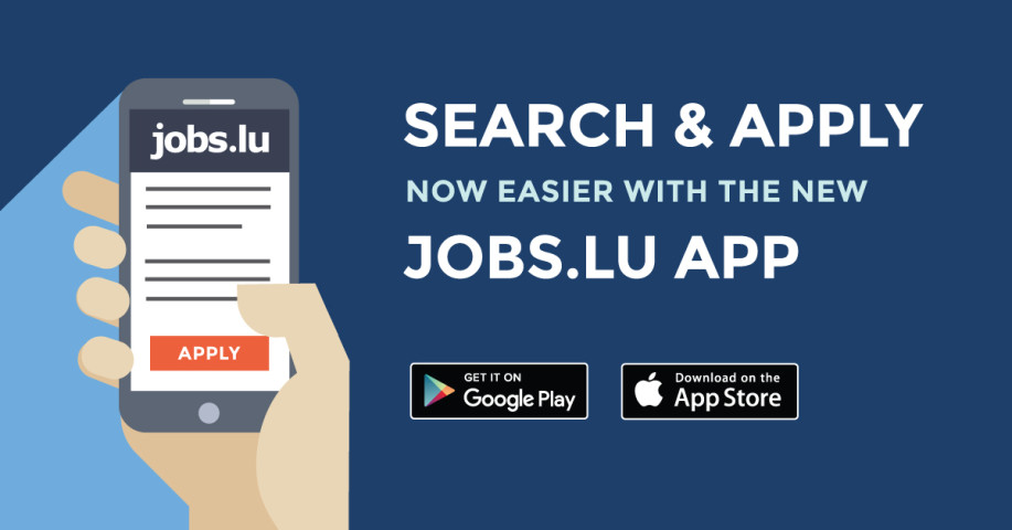 Download the new jobs.lu app now